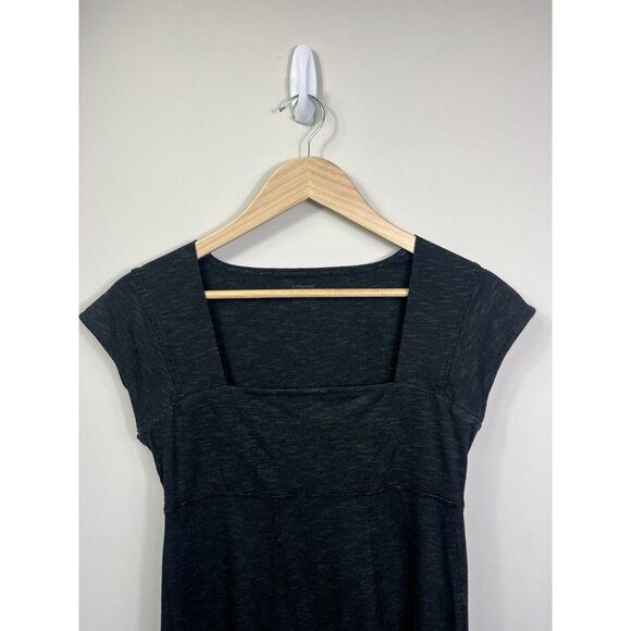 Horny Toad Womens Cap Sleeve Dress Tencel Organic Cotton Gray Small - Picture 2 of 10